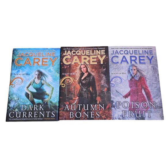 Dark Current Agent of Hel Jacqueline Care 3 book set - Picture 1 of 6